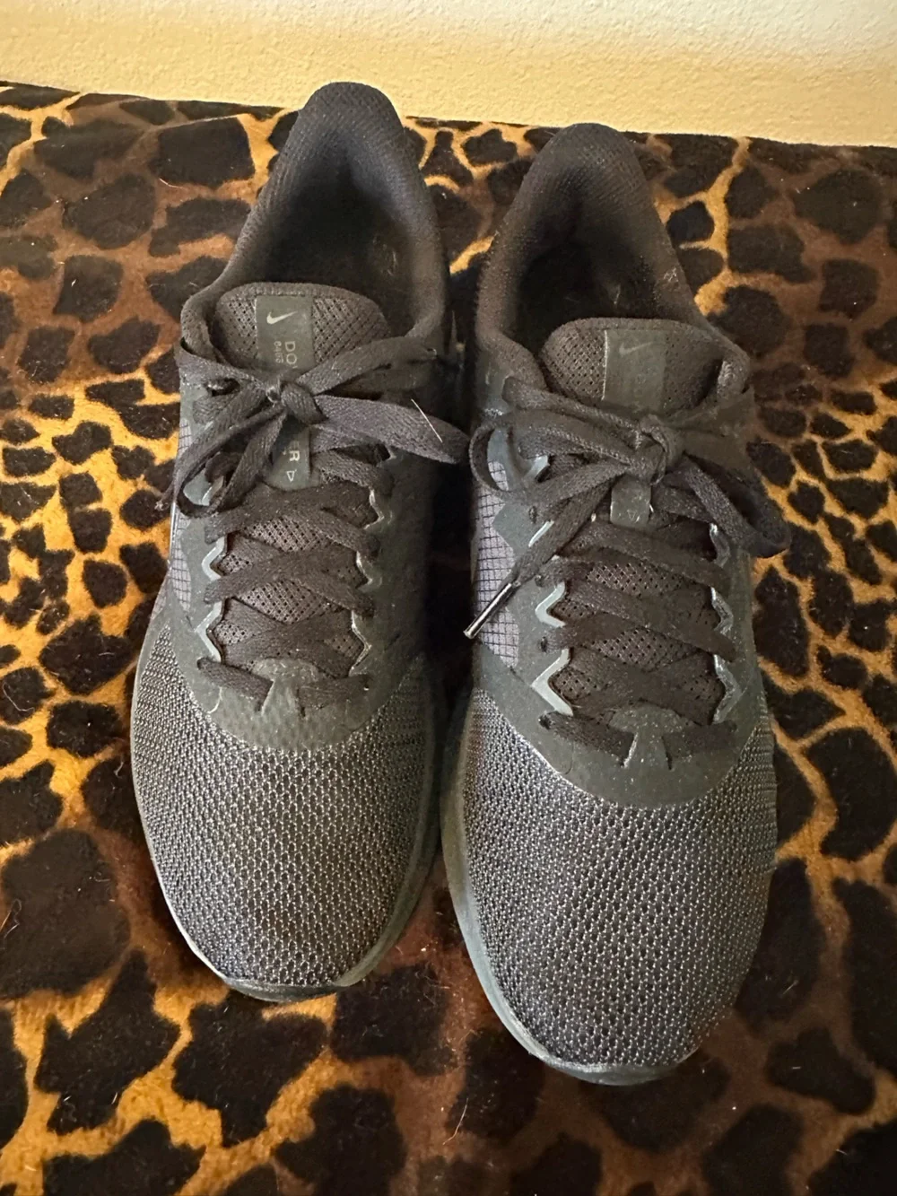 Nike Black on Black Athletic Running Shoes